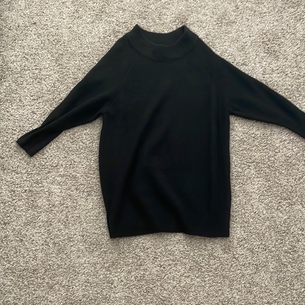 Black Topshop Sweater Dress